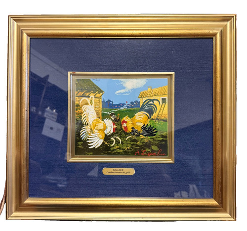 Quadro antonio ligabue - antonio,