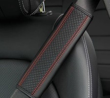 Set auto in pelle PU rossa 3