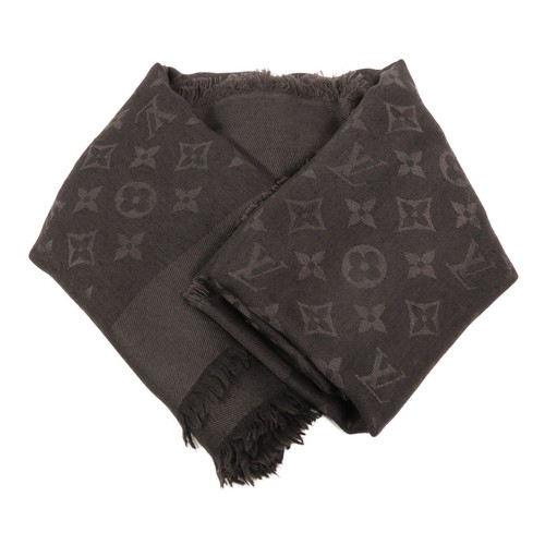 Scialle lucido monogramma