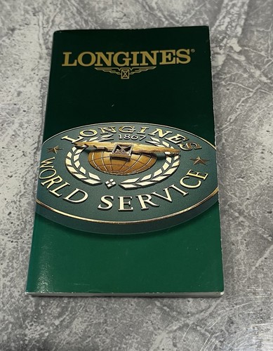 Longines manuale world service - manuale,