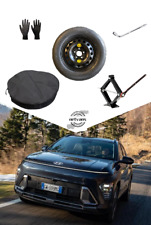 Kit Ruotino di Scorta 16" per HYUNDAI KONA 2024 con Cric Chiave Sacca 145/90R16