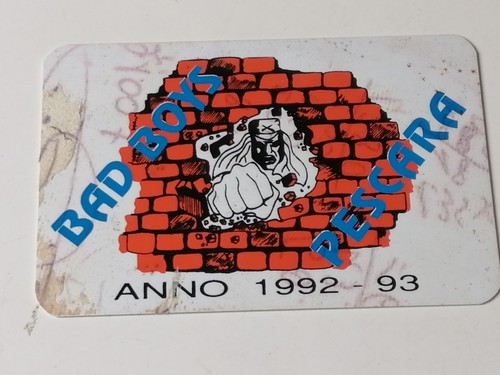 Tessera ultras bad - ultras, boys