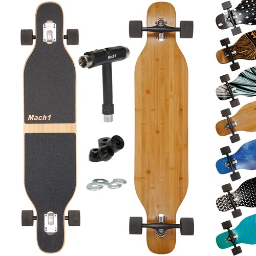 Longboard bambù mach1 con - mach1,