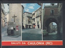 Cartolina Saluti da Caulonia VEDUTINE T123