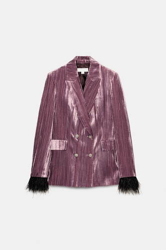 Blazer zara doppiopetto - doppiopetto, in