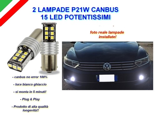 Coppia luci diurne drl - 15, led