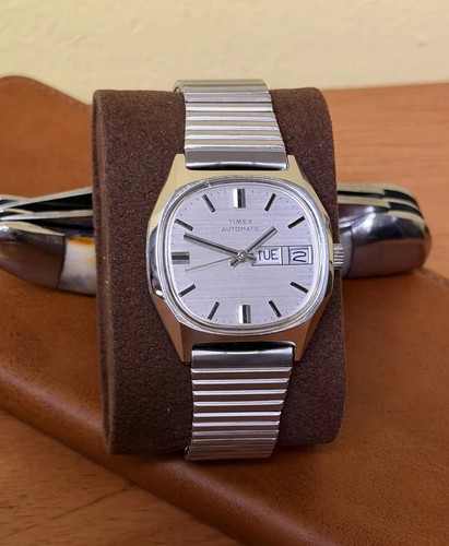 Orologio vintage timex argento - orologio,
