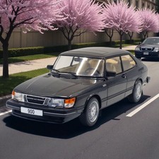 Modellino auto Saab 900 Turbo