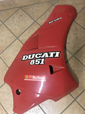 Ducati 851 Carena Destro Lato Superiore in carbonio