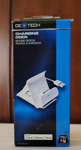 Dock ricarica bianco con - dock,