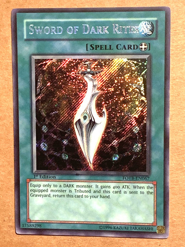 Yugioh spada dei riti oscuri - yugioh,
