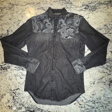 Zara Uomo Western Pearl Snap