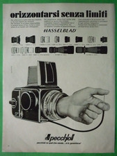 HASSELBLAD MACCHINA FOTOGRAFICA by PECCHIOLI 1973 Pubblicita' originale 1 pagina
