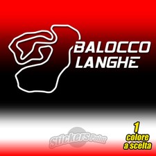 ADESIVO PVC CIRCUITO BALOCCO LANCHE prespaziato auto moto sticker