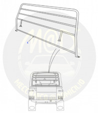 Original OE IAC502DAC Griglia Protezione Cane LAND ROVER Defender 1987-06 N.O.S.