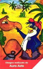 *G 1317 C&C 3398 SCHEDA TELEFONICA USATA KINDER PINGUI' AURA ASTE