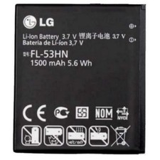 LG Batteria originale FL-53HN per OPTIMUS 3D P920 DUAL P990 1500mAh Pila 