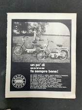 Motom 1969 moto pagina rivista pubblicitaria originale italiana d'epoca 