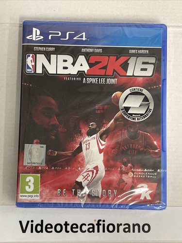 Nba 2k16 ps4 nuovo sigillato - nba,