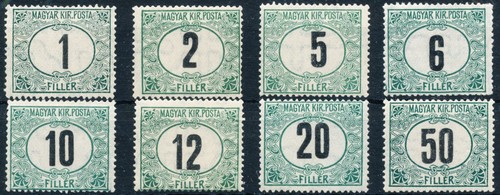 Ungheria 1914 affrancatura - ungheria, 1914.