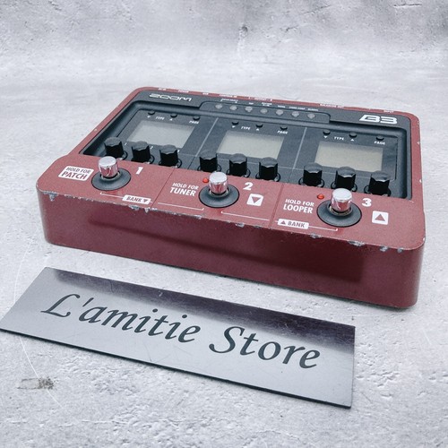 Zoom bass effects and amp - zoom, b3