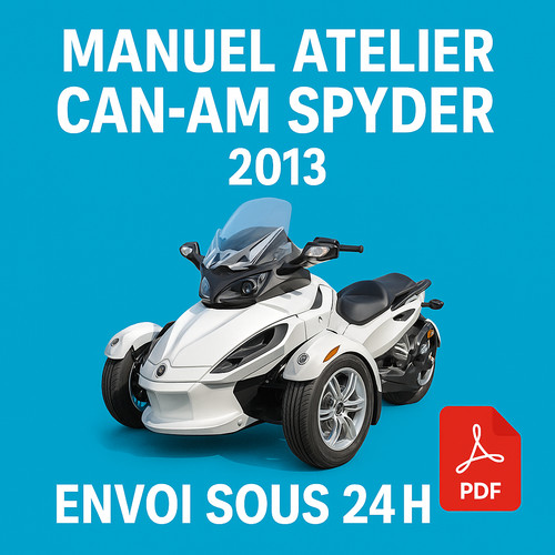 Manuel atelier can spyder - manuel, am