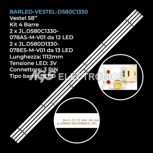 Kit barre strip led tv - 4,