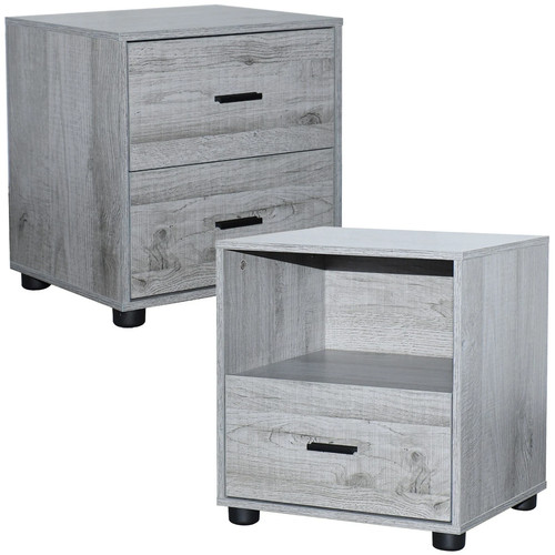 Comodino legno con - comodino,