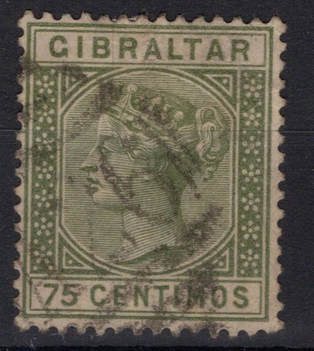Gibilterra 1889 regina - gibilterra, 1889-86