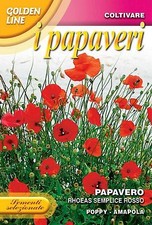 600 semi seeds papavero - 600,