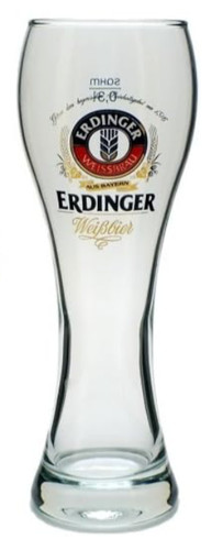 Bicchiere birra erdinger - bicchiere,