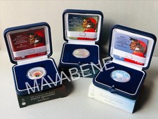 ITALIA INFERNO PURGATORIO PARADISO DANTE ALIGHIERI TRITTICO MONETA 5 EURO