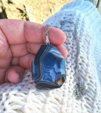 COLLANA ONICE NERA NATURALE