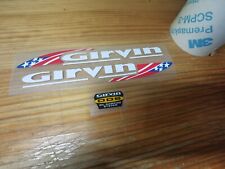 Girvin USA Pro flex vintage forcella mtb set decalcomania adesivo adesivi ade...