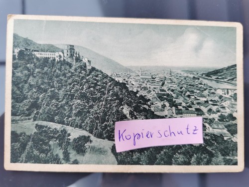 Cartolina heidelberg dalla - cartolina,
