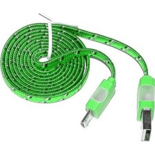 Cavo Dati Led Lace Luminoso Cordino Microusb Verde Per Ngm Forward Art Escape