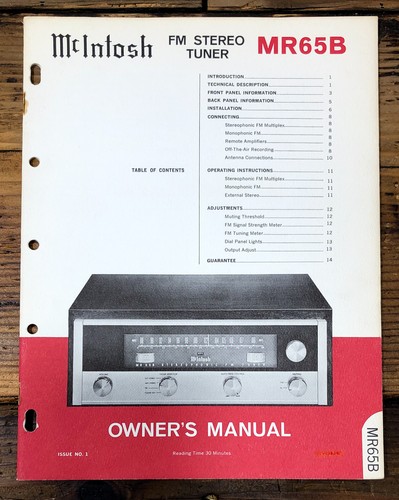 Mcintosh 65b 65 b - mcintosh,