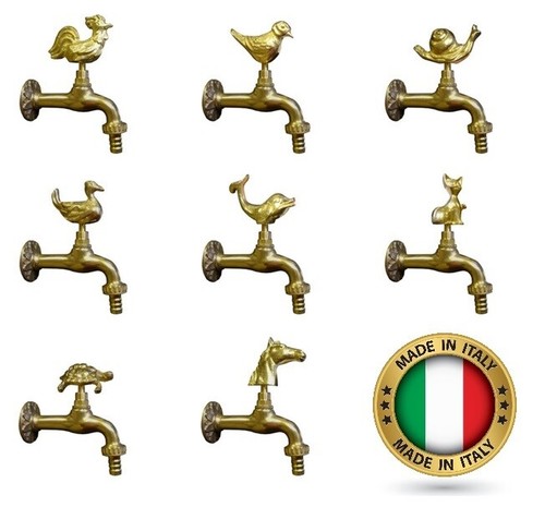 Rubinetto ottone pesante - in,