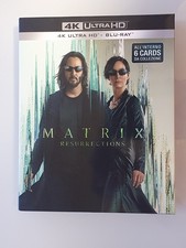 BLU-RAY MATRIX : RESURRECTION + CARDS