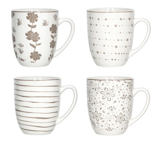 Brandani set mug loto - set, 4