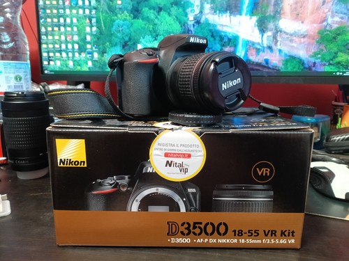 Nikon d3500 kit 2 - vr,