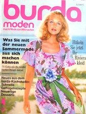 vecchio quaderno moda Burda