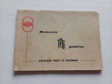 Gilera 175 Giubileo 1961 catalogo ricambi italiano originale