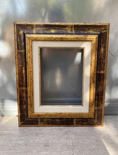 Cornice classica oro marrone - e,