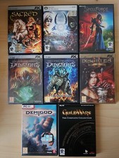 LOTTO GIOCHI RPG PC ITA - SACRED SPELLFORCE DUNGEONS DISCIPLES DEMIGOD