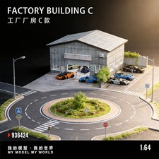 Diorama 1:64 auto garage