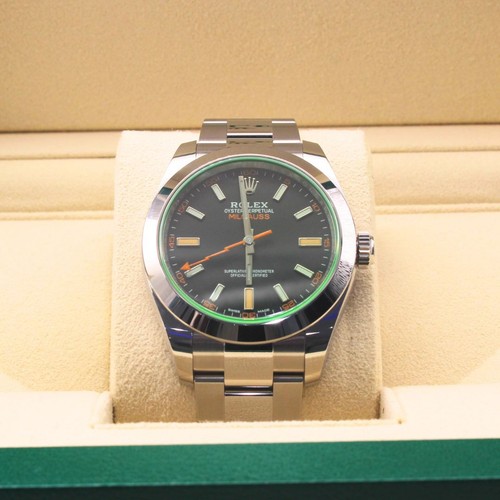Rolex milgauss 116400gv - rolex,