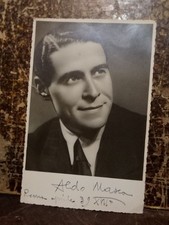 Fotografia Storica 1939 , Cantante Italiano Aldo Masca,Cm17,5/11