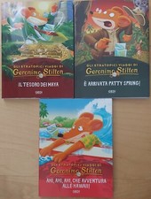 Gli straordinari viaggi di Geronimo Stilton 3 libri serie in edicola