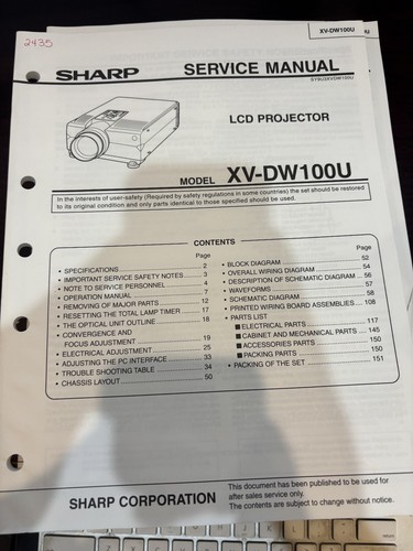 Orig proiettore lcd sharp - proiettore,